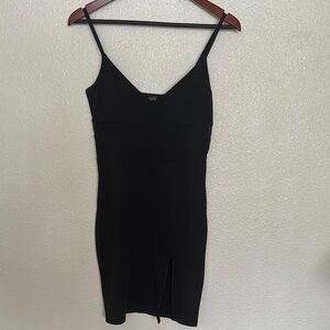 Black Spaghetti Strap Dress
